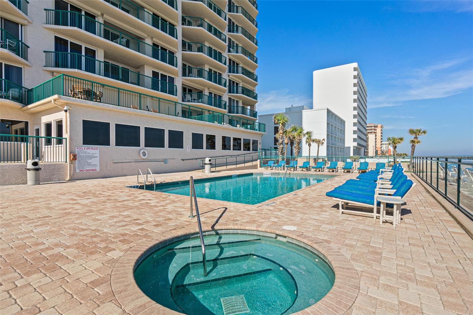 Condominium at 3315 S ATLANTIC AVE #1605, DAYTONA BEACH SHORES, photo 39 of 55