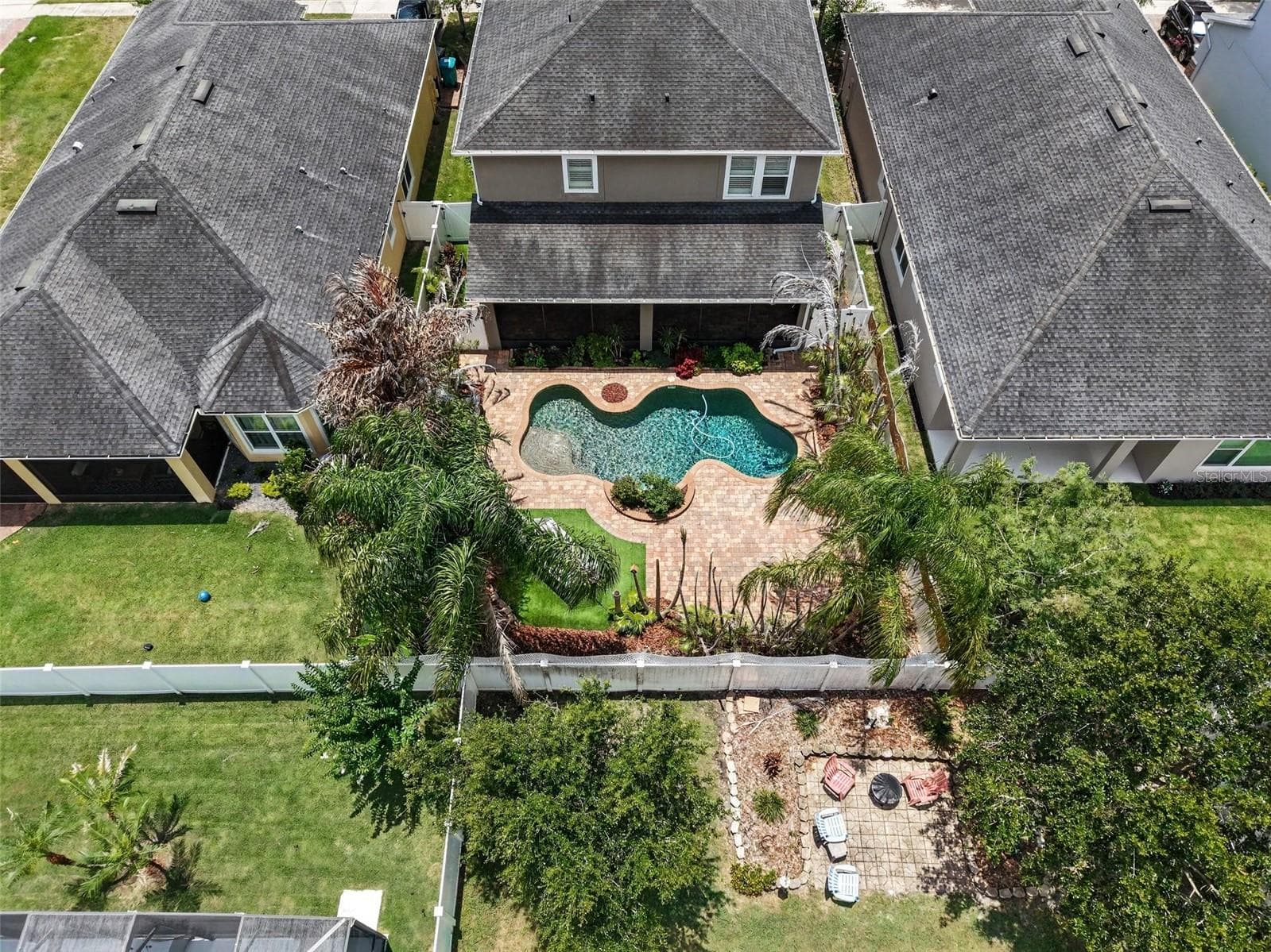 Aerial - 10651 LANGEFIELD ST, ORLANDO