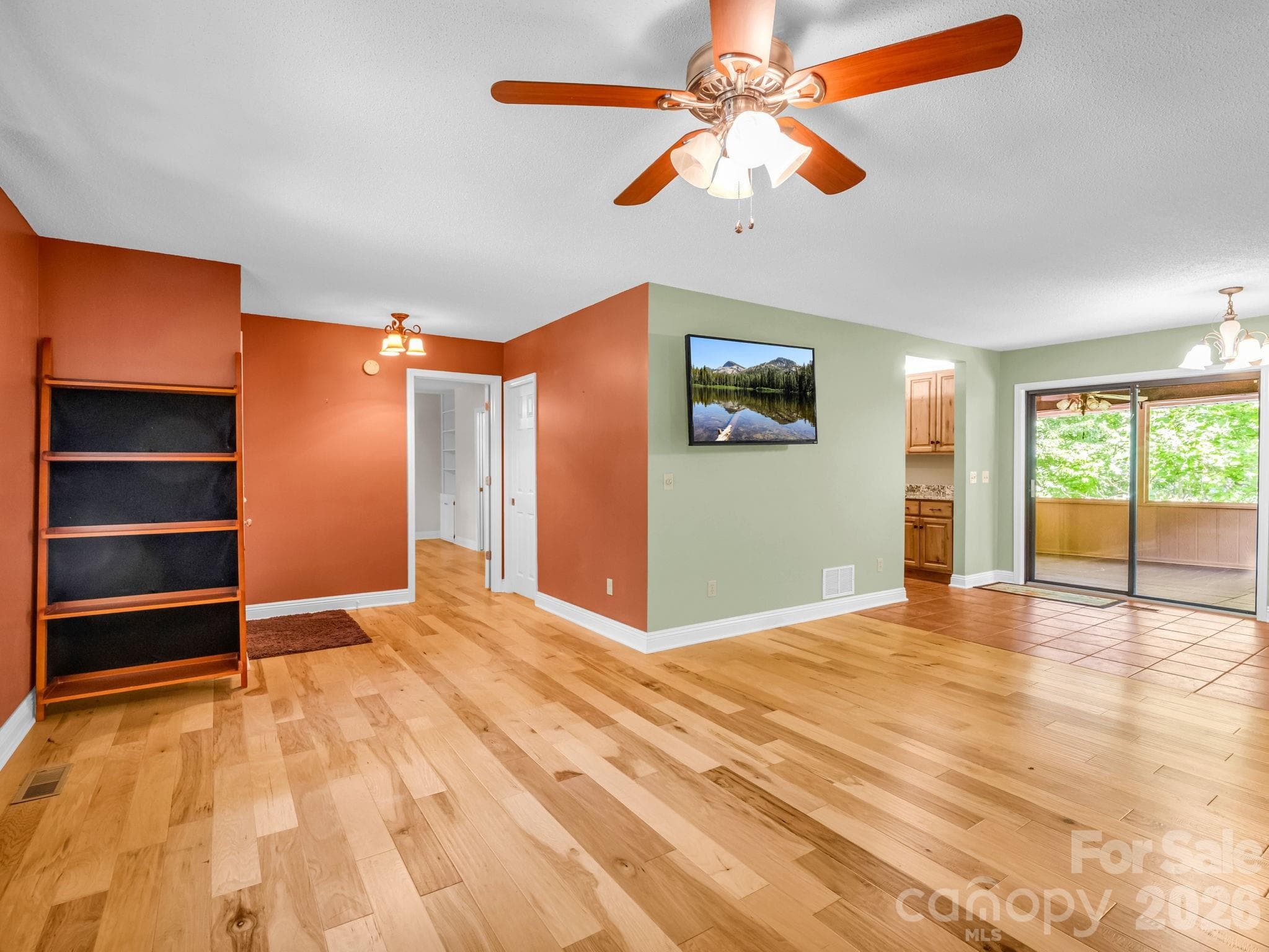 Living Room & Dining Area - Hendersonville