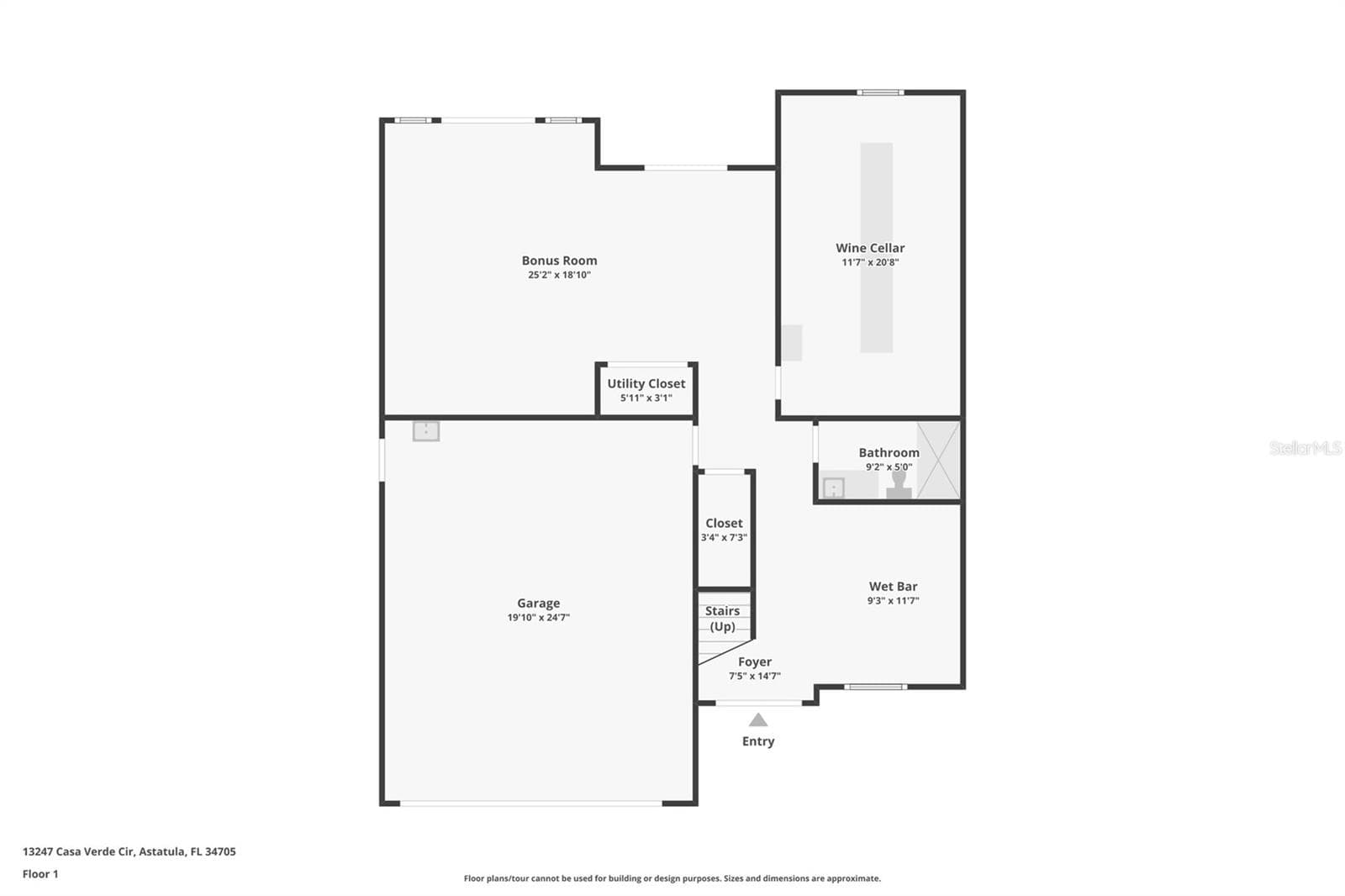 Floor Plan First Floor - 13247 CASA VERDE CIR, ASTATULA
