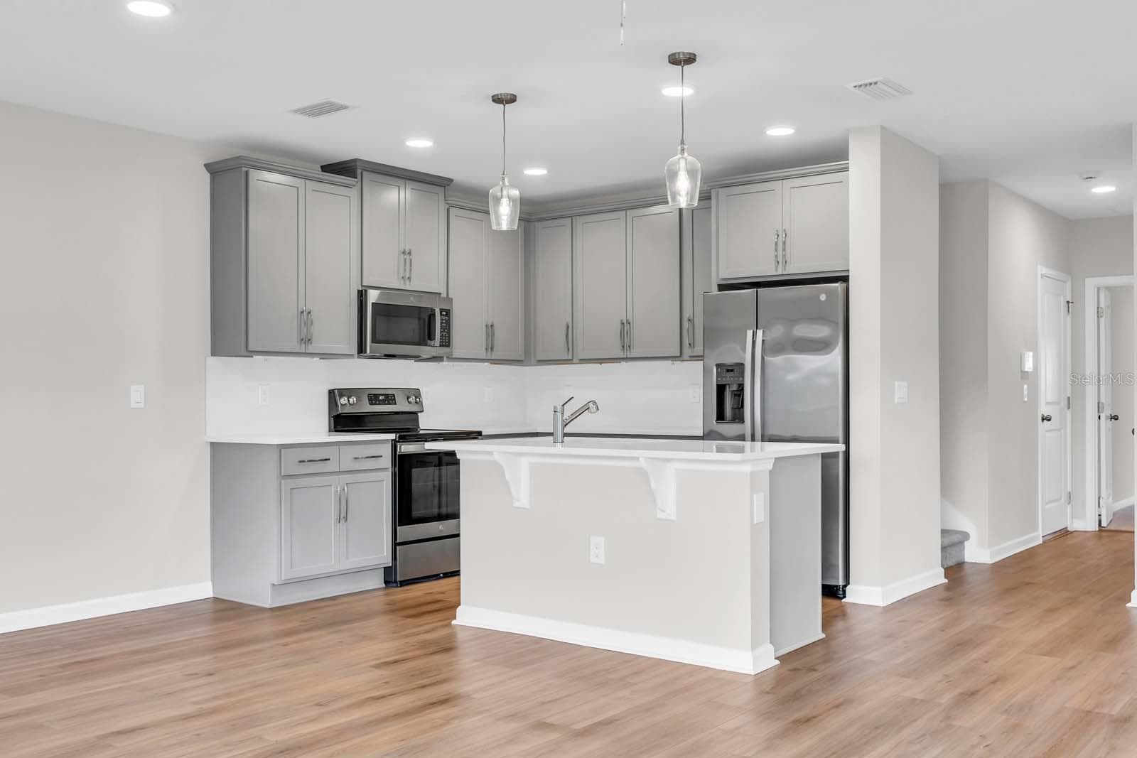 Kitchen & Living Room - 4394 CAMPSITE LOOP, ORLANDO