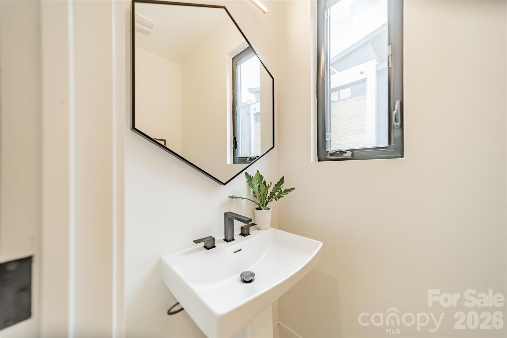 Powder Room on Main Level - Charlotte