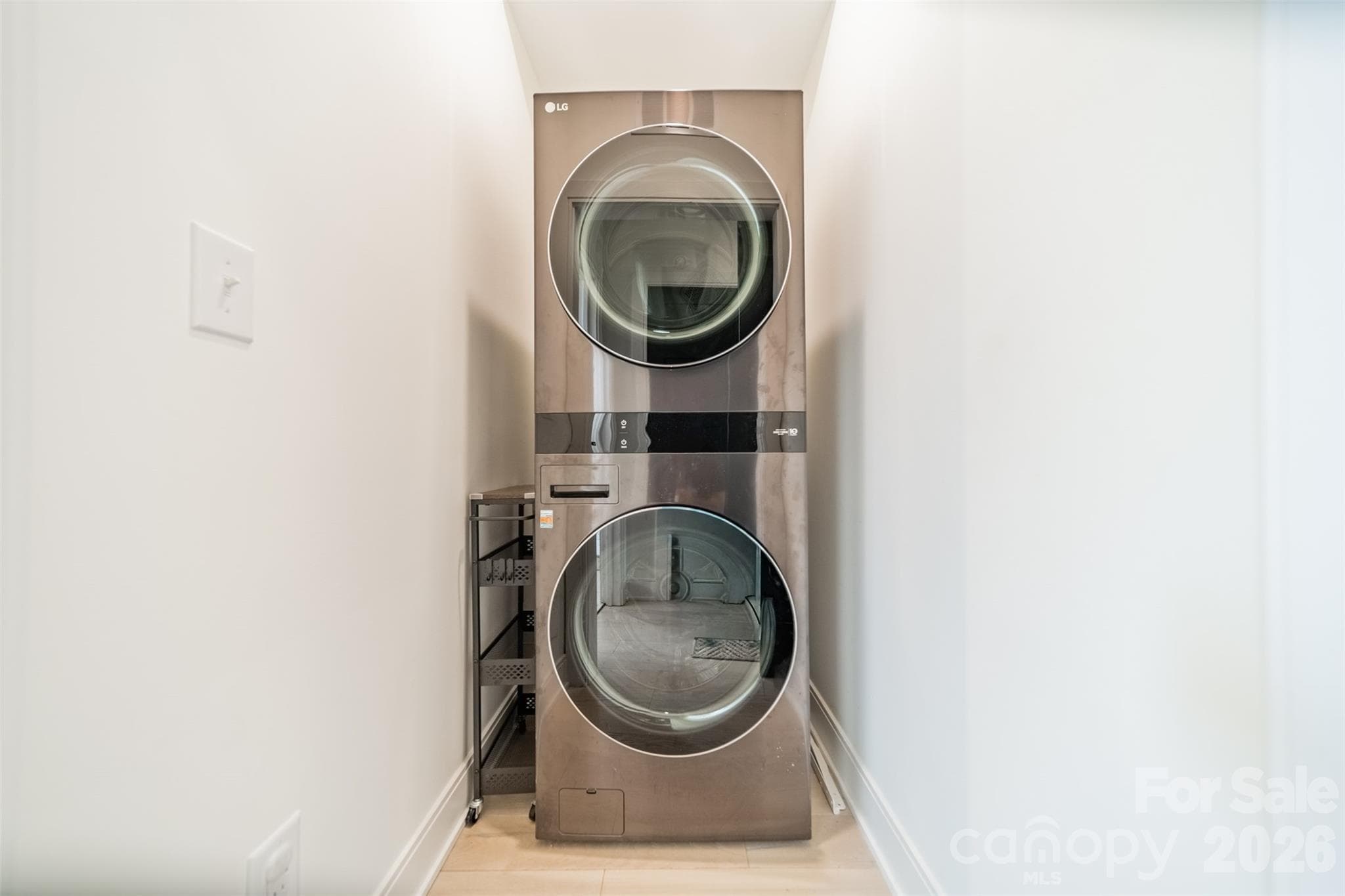 Laundry Closet on the Upper Level - Charlotte