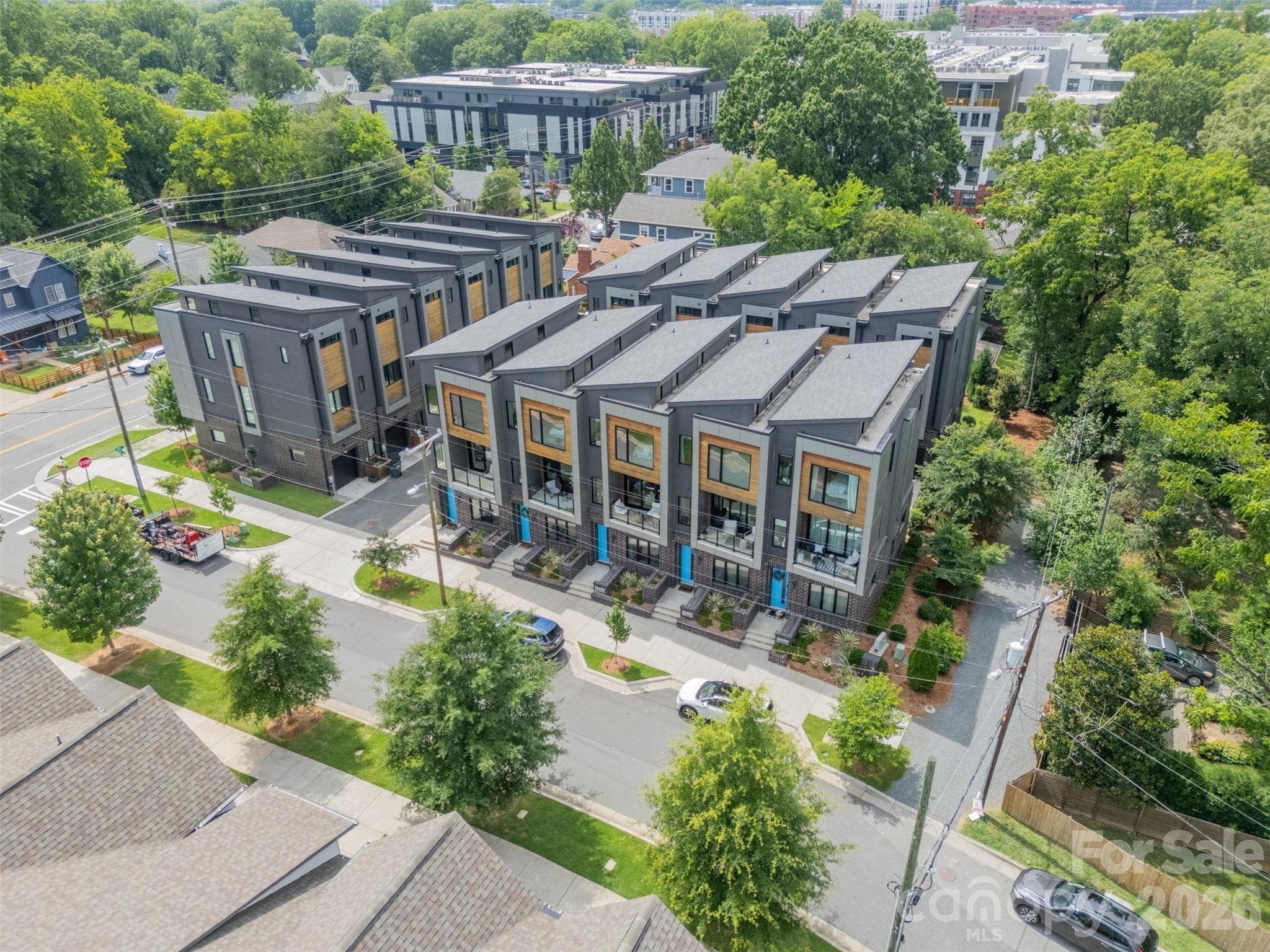 The 16 unit community was developed by award winning Revolve Residential - Charlotte