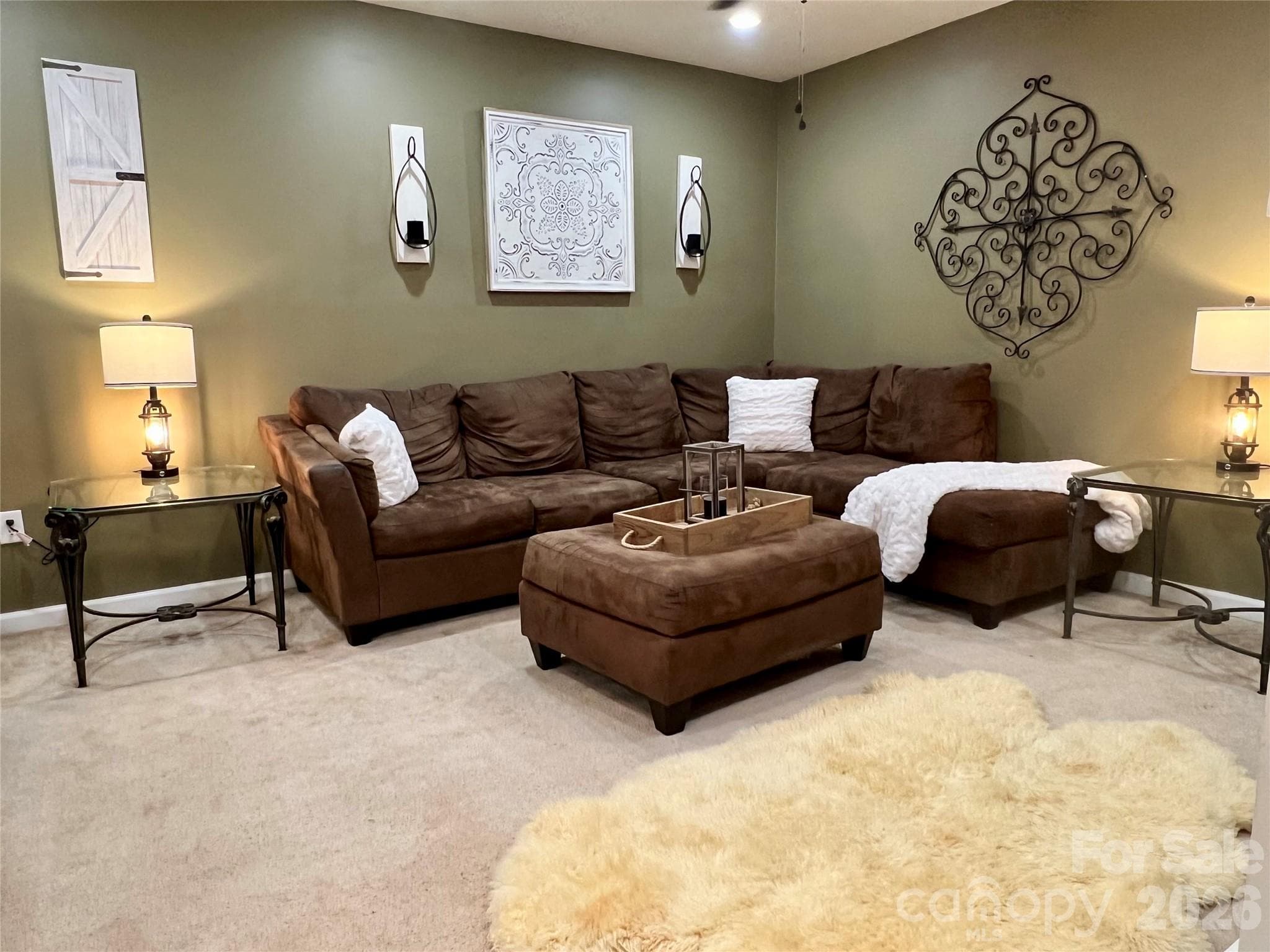 Basement Living Room - 90 King Road, Weaverville