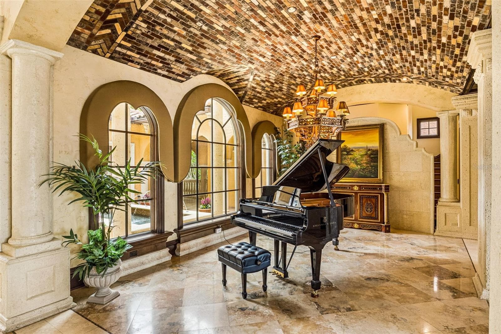 Piano Room / Dining Room - 16619 AREZO CT, MONTVERDE