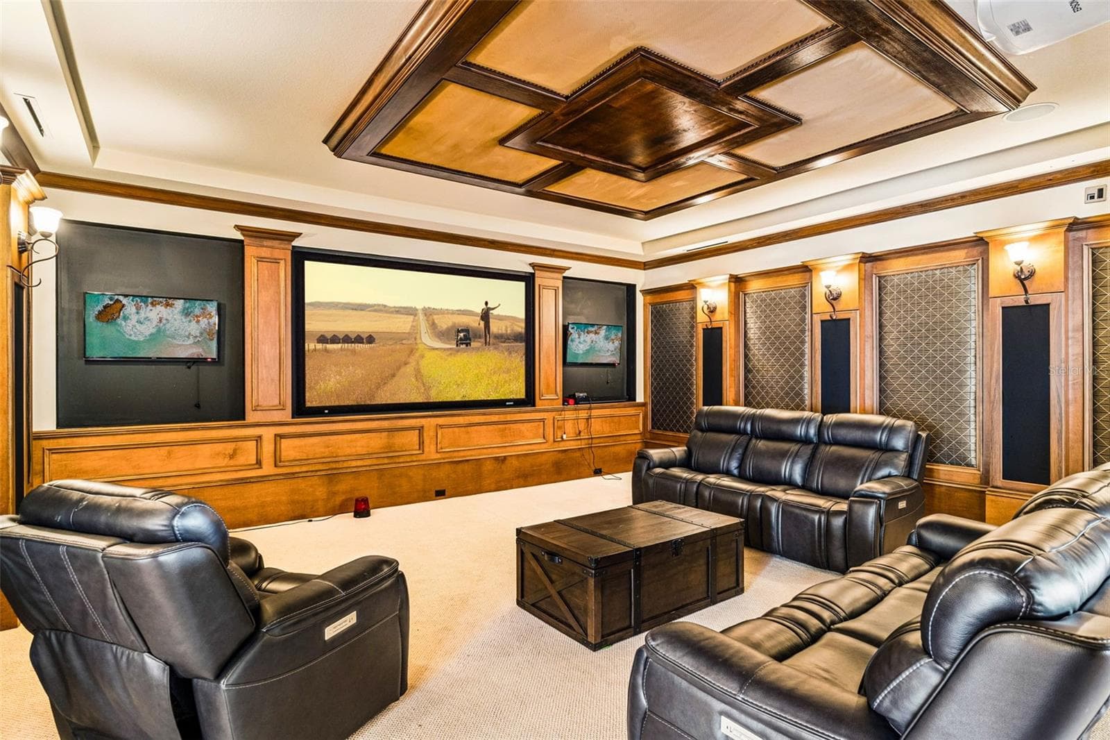 Media Room - 16619 AREZO CT, MONTVERDE
