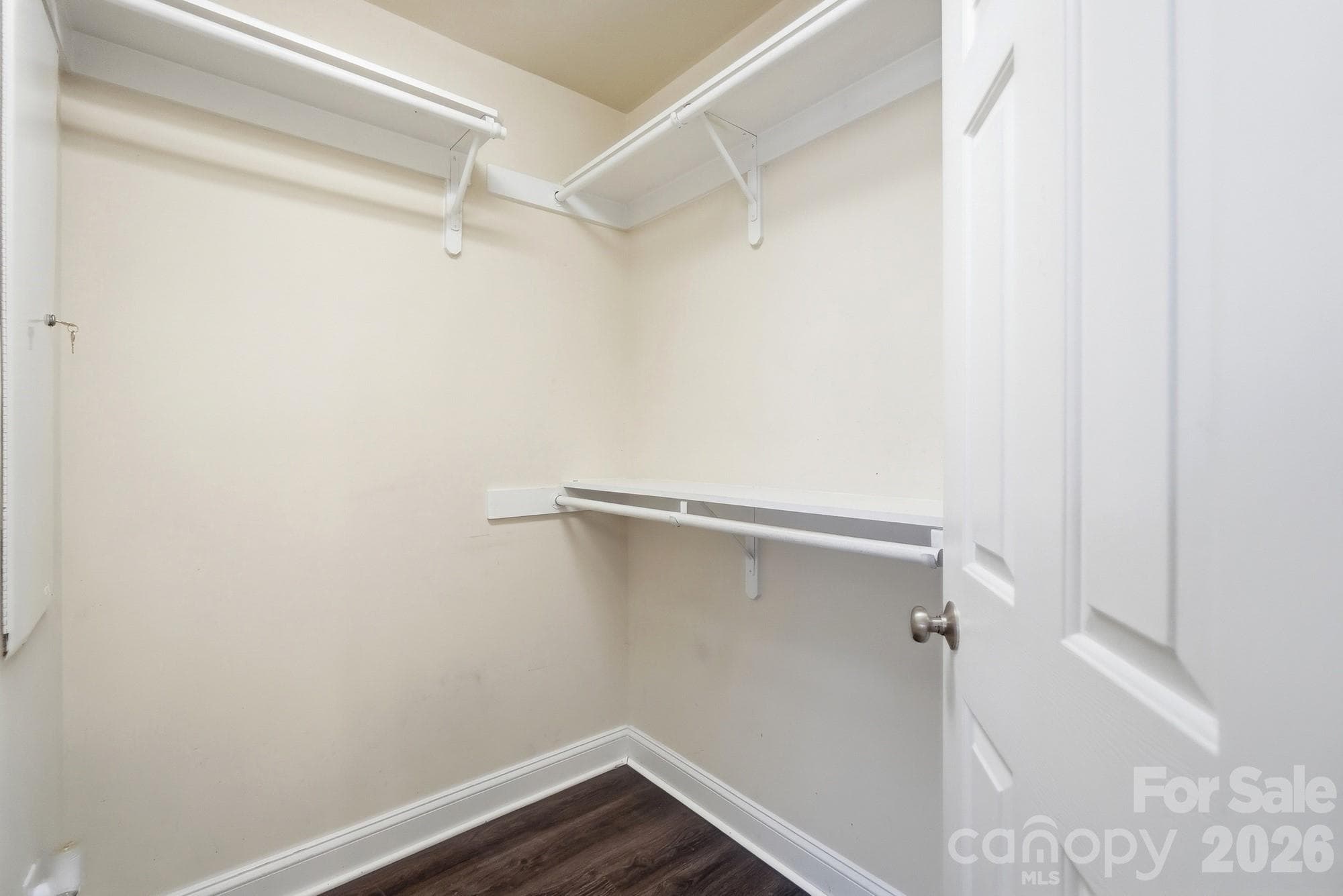 Primary Bathroom Walk-In Closet - 9915 Nicole Lane, Charlotte