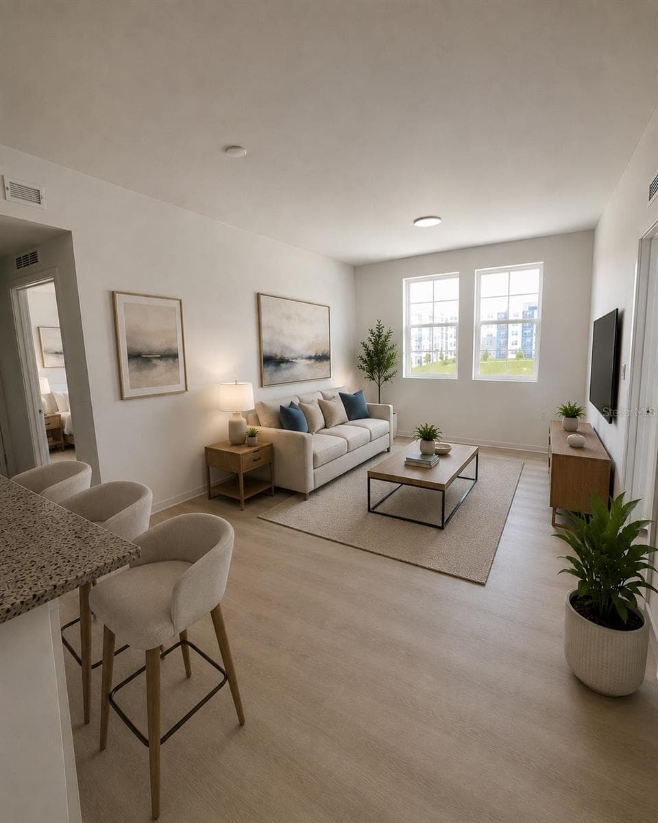 Virtual Staging - 5579 MILLENIA PARK BLVD #309, ORLANDO