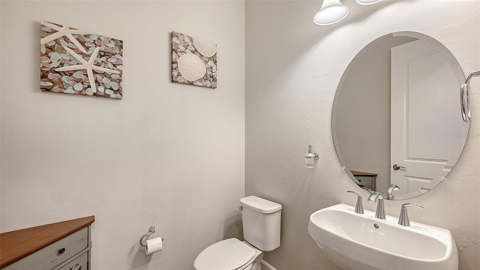 Powder Room on Main Floor - 12318 BLUE HILL TRL, BRADENTON