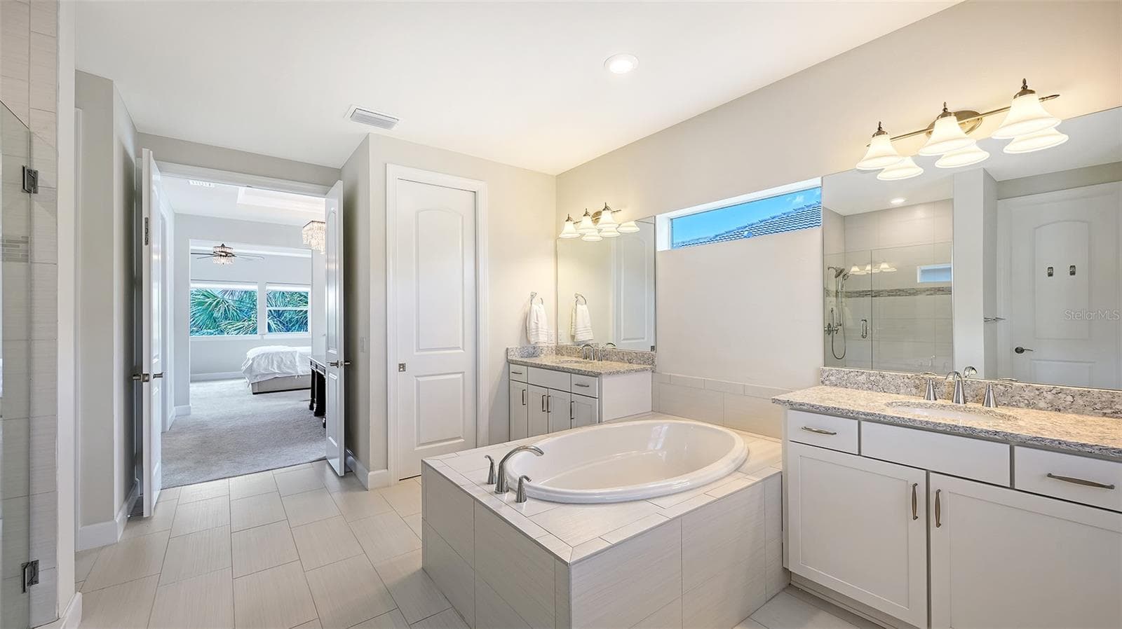 Dual, Separate Vanities - 12318 BLUE HILL TRL, BRADENTON