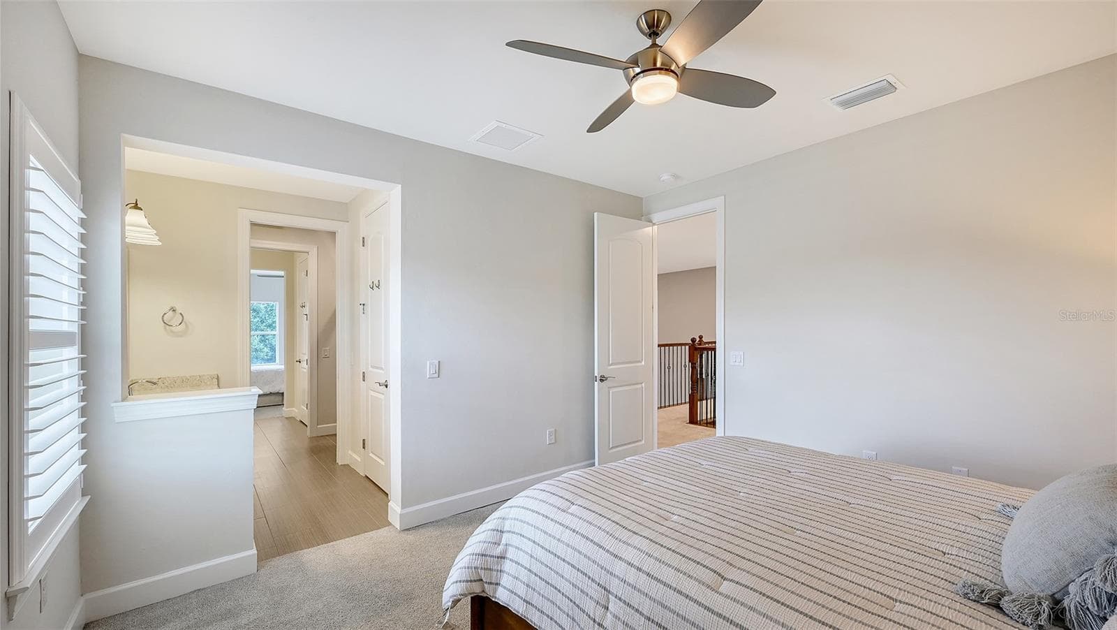 Jack and Jill Bathroom with Separate Walk in Closets - 12318 BLUE HILL TRL, BRADENTON