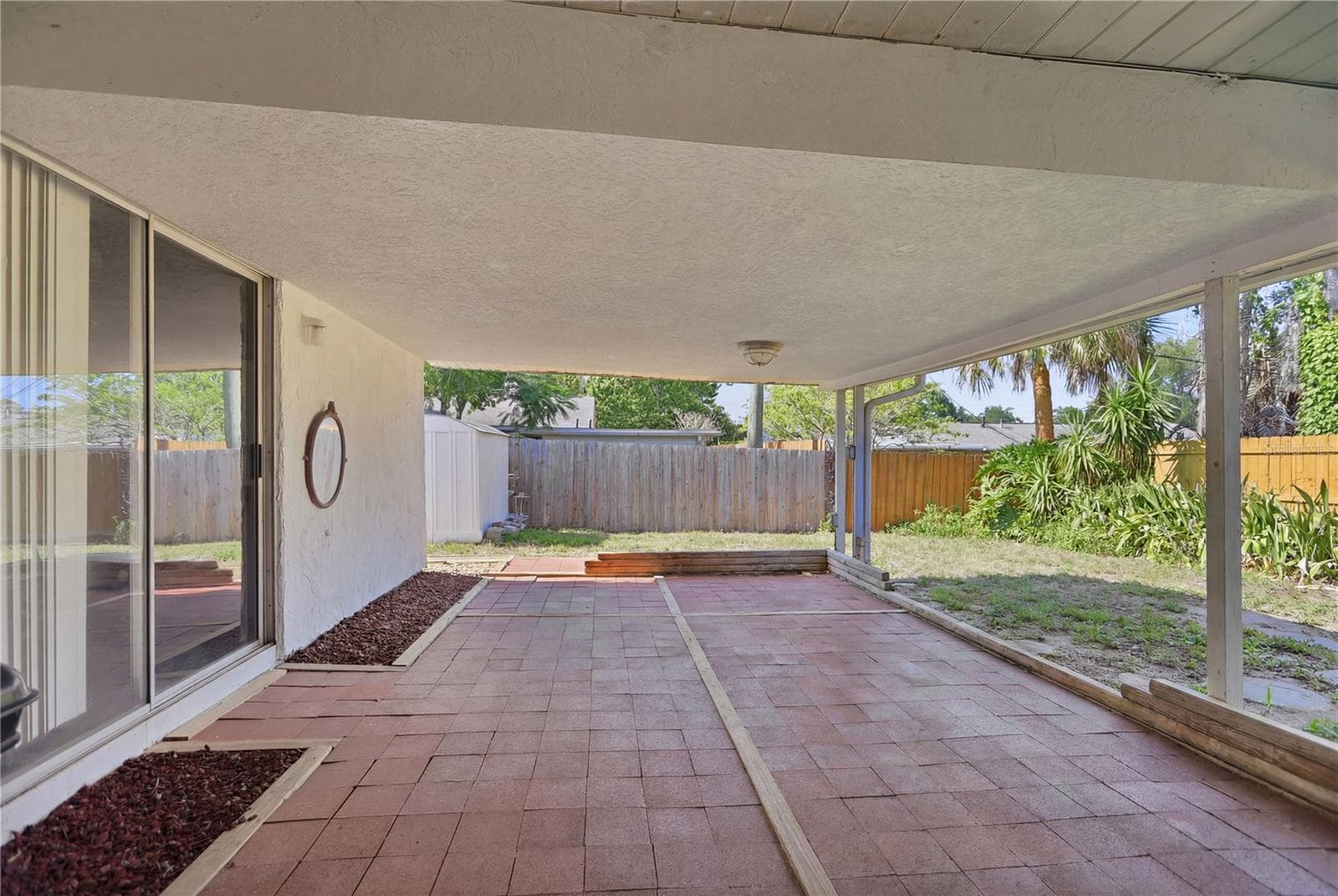 Back porch - 120 VALENCIA RD, ROCKLEDGE