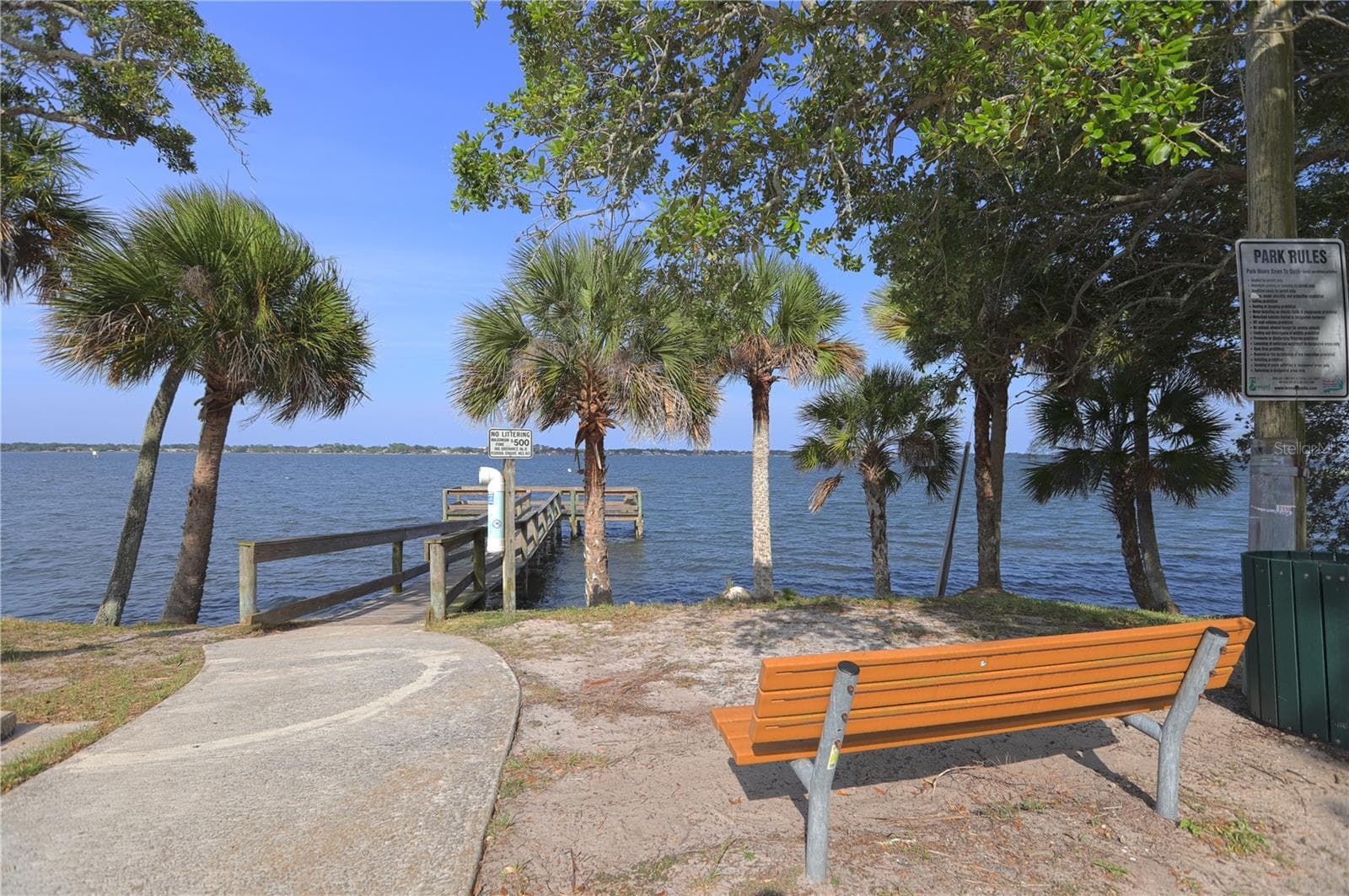 Dock access to Indian River - 120 VALENCIA RD, ROCKLEDGE