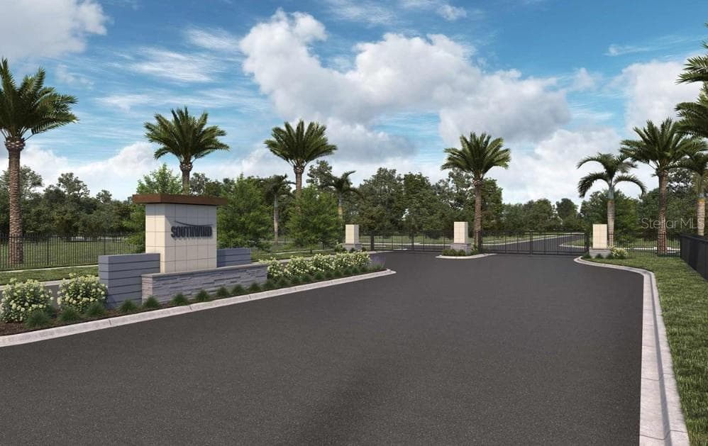Community Entrance Rendering - 318 STETSON RISE CT, PLANT CITY