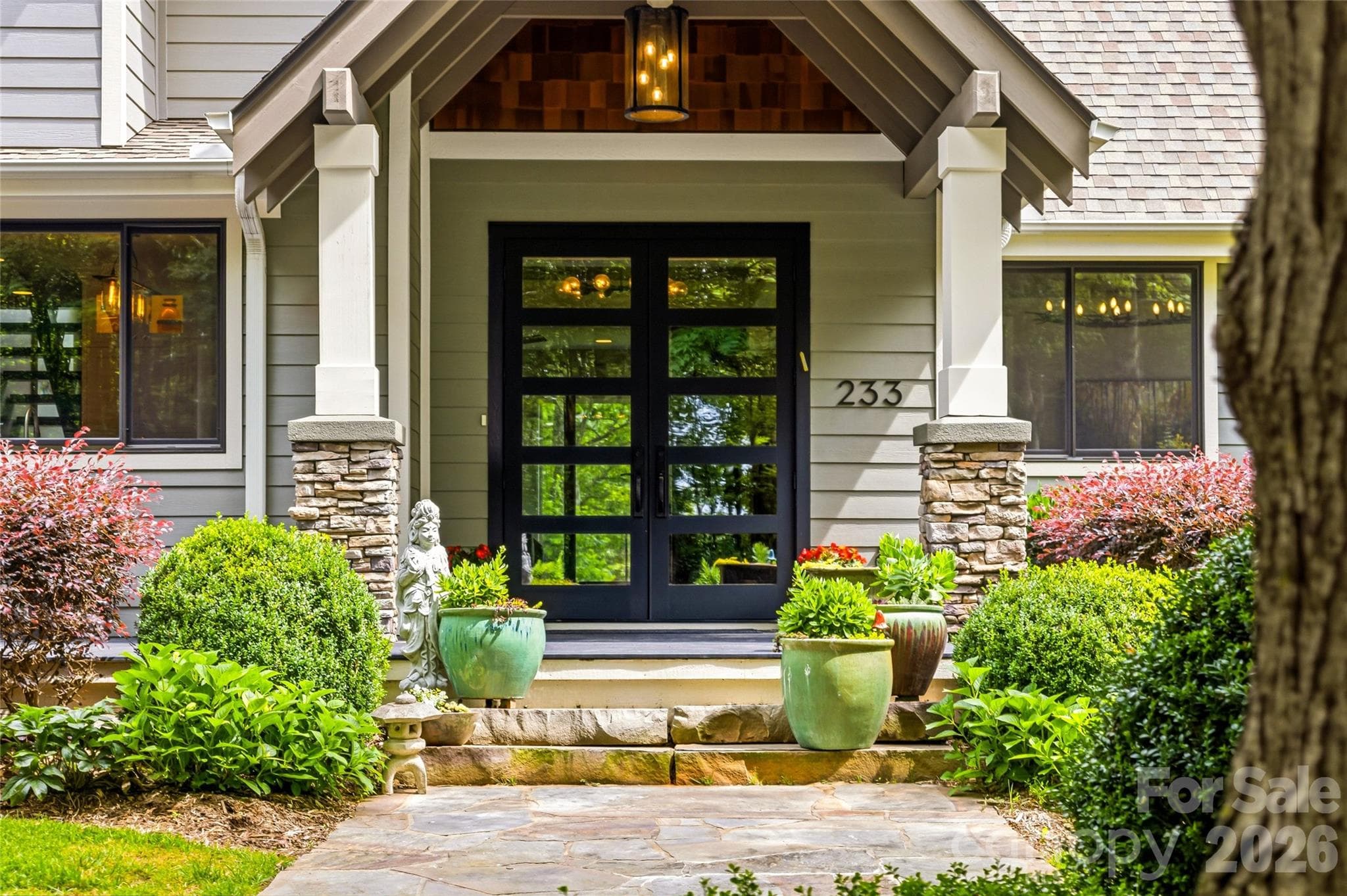 Front Stoop - 233 Tanglewood Lane, Saluda