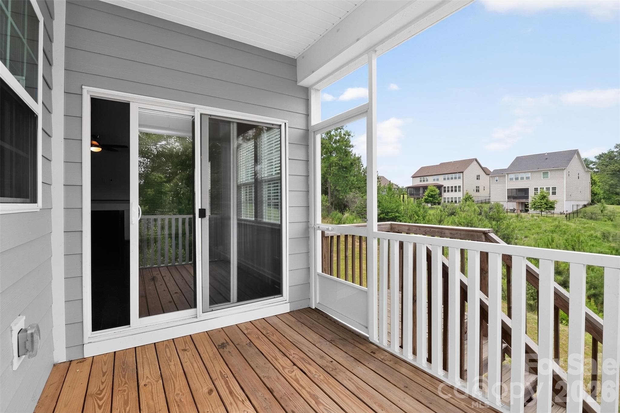 Rear Porch - 17504 Terryglass Lane, Charlotte