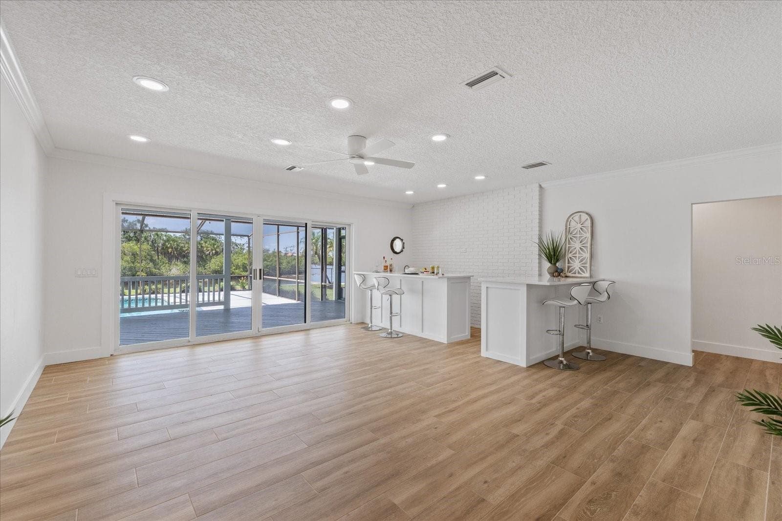 View from entry to family room - 5623 HULL CT, NEW PORT RICHEY