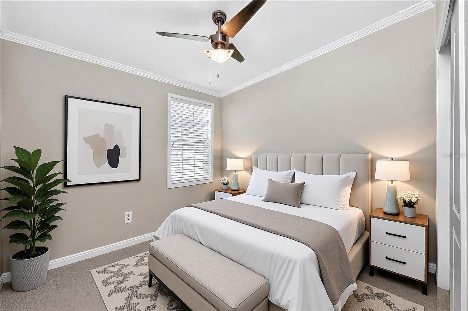 Bedroom 3 Virtual Staging - 308 W GRACE ST, PUNTA GORDA