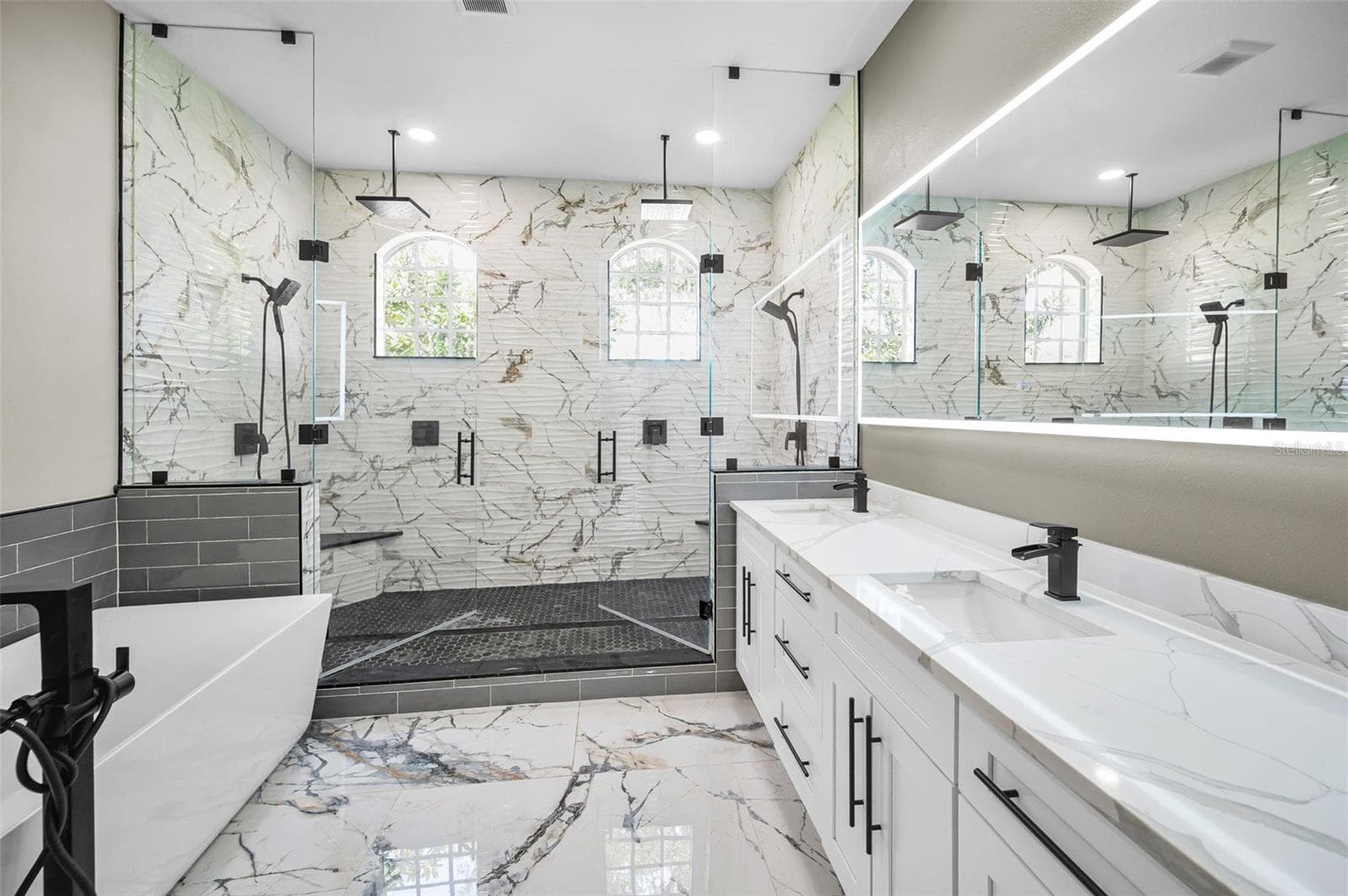 Primary Bath a Dream - 1629 SALMONBERRY ST, WESLEY CHAPEL
