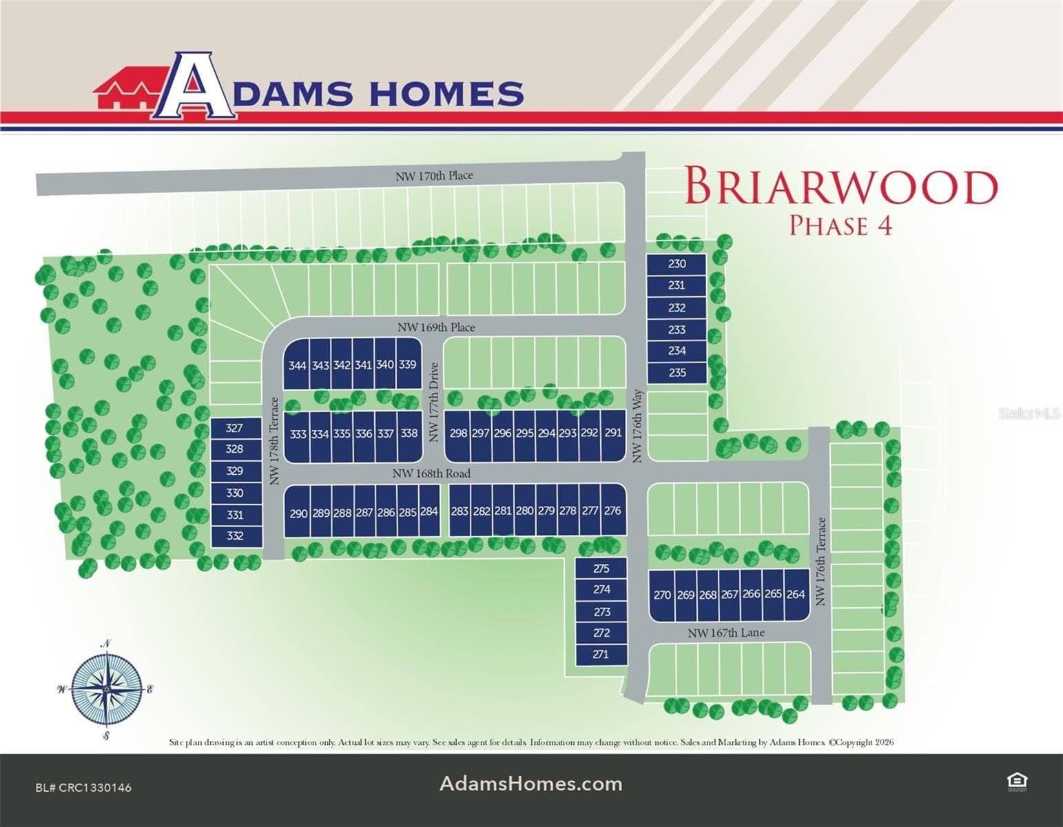 Lot 327 - 16840 NW 178TH TER, ALACHUA