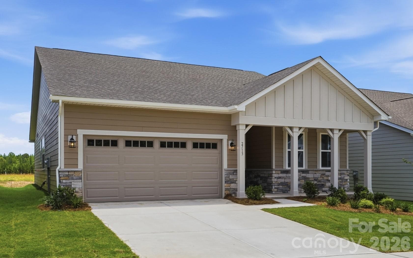 2713 Westmont Drive, Gastonia, NC 28052 (Homesite 19) - The Cascades, Farmhouse (1-Story Homes) - Gastonia