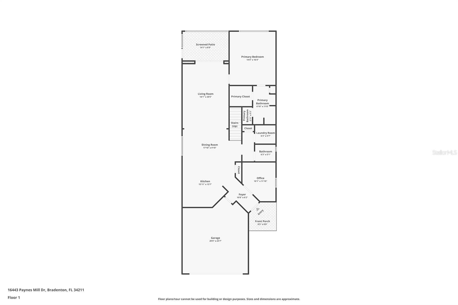 Single Family Residence at 16443 PAYNES MILL DR, BRADENTON, photo 61 of 62