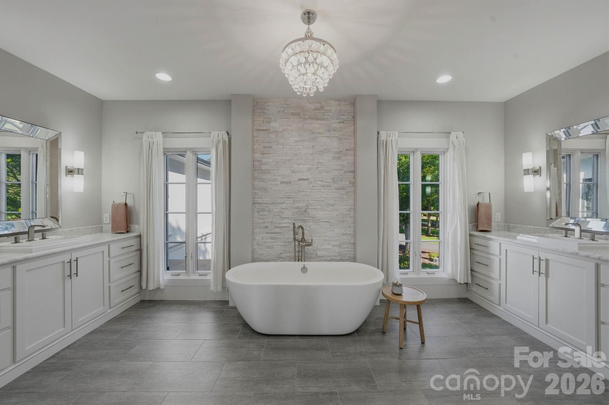 Owners Bathroom - 16525 Forest Home Road, Charlotte