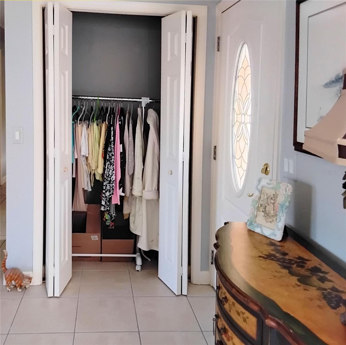 Closet in entryway opened - 2440 ELKCAM BLVD, PORT CHARLOTTE
