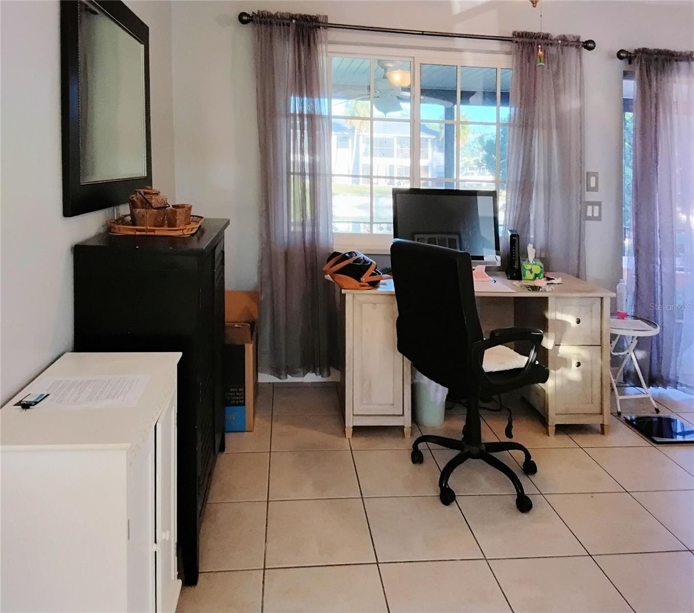 Office / breakfast nook from kitchen - 2440 ELKCAM BLVD, PORT CHARLOTTE