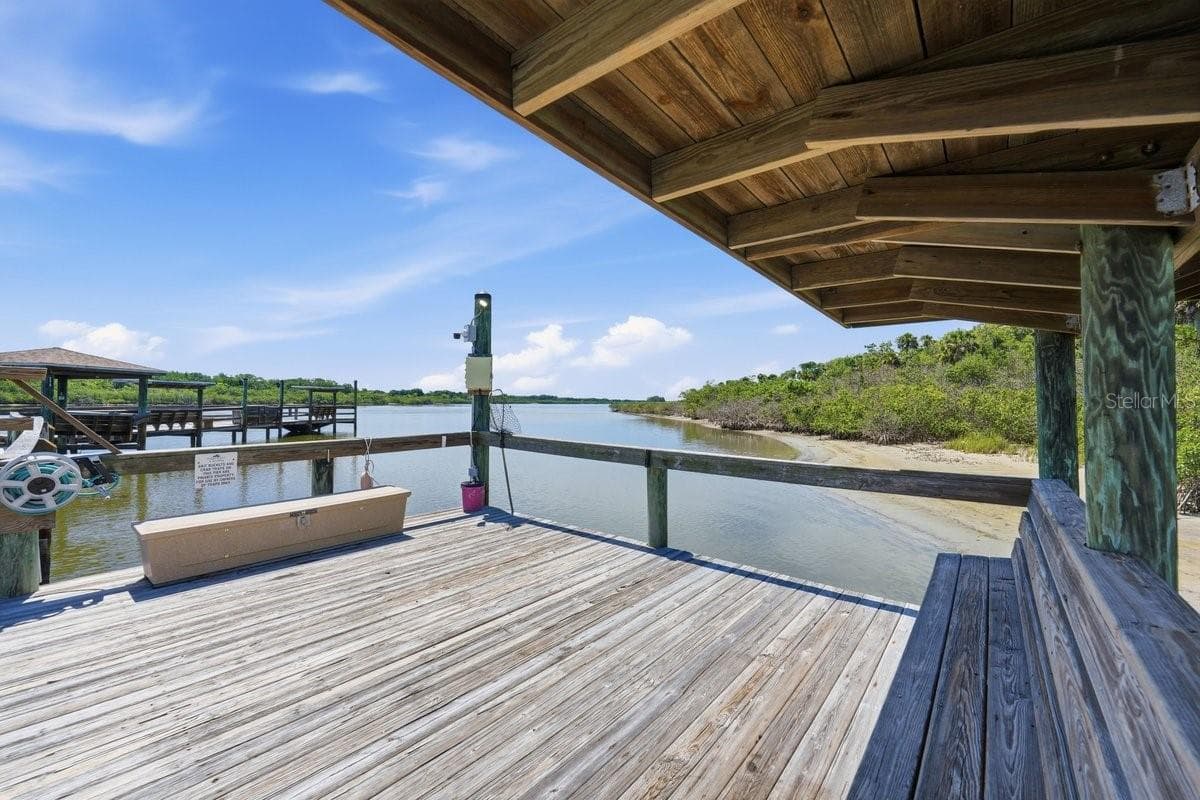 Fishing Dock - 304 PORTSIDE LN, EDGEWATER