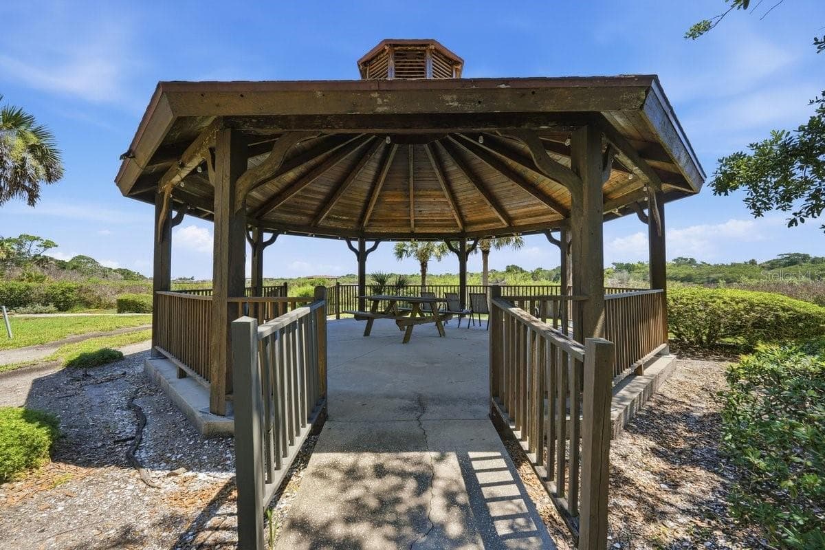 Gazebo on Walking Trail - 304 PORTSIDE LN, EDGEWATER