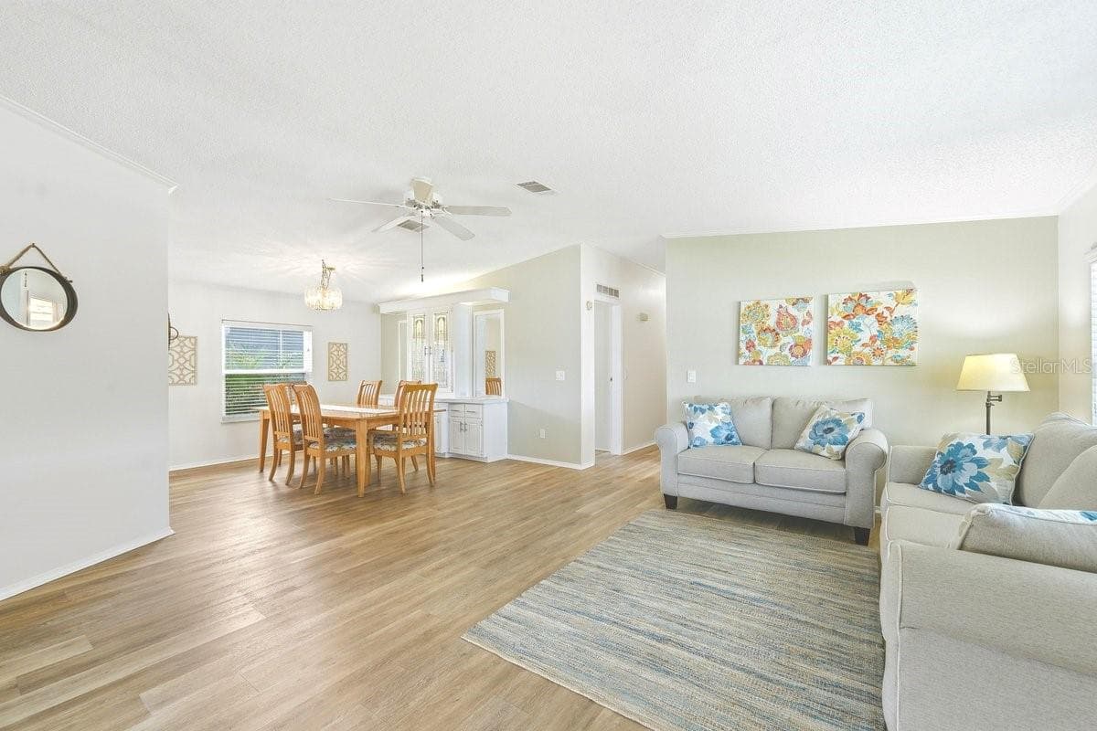 Living Room & Dining Room combo - 304 PORTSIDE LN, EDGEWATER