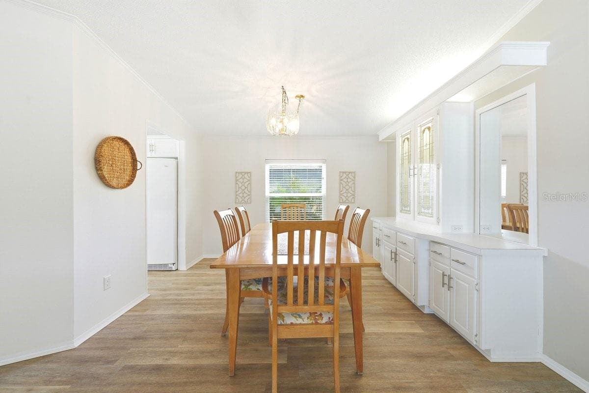 Dining Room adjacent to Kitchen - 304 PORTSIDE LN, EDGEWATER