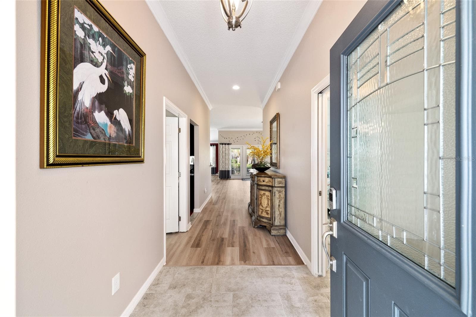 Glass from door and welcoming entry - 1194 MCDONOUGH PL, THE VILLAGES