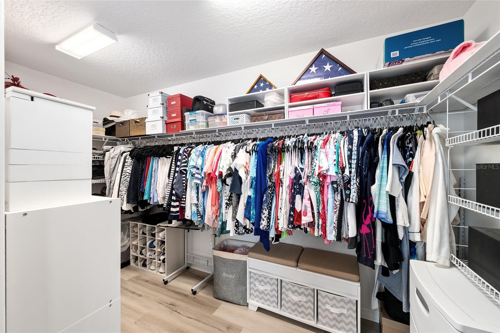 walk in closet in the primary bedroom - 1194 MCDONOUGH PL, THE VILLAGES
