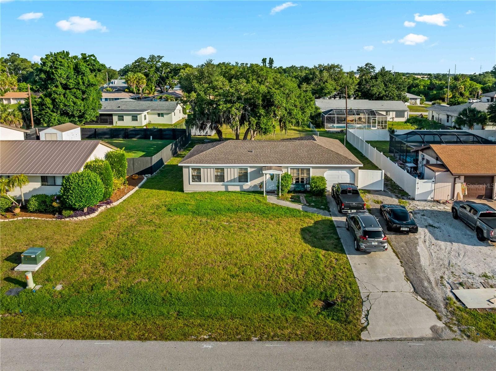 Aerial_1018RedBayTer_PortCharlotte_CornerLot_Overhead.jpg - 1018 RED BAY TER NW, PORT CHARLOTTE