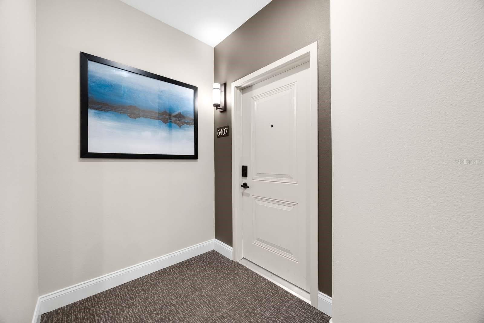 Front Door - 7557 LAUREATE BLVD #6407, ORLANDO