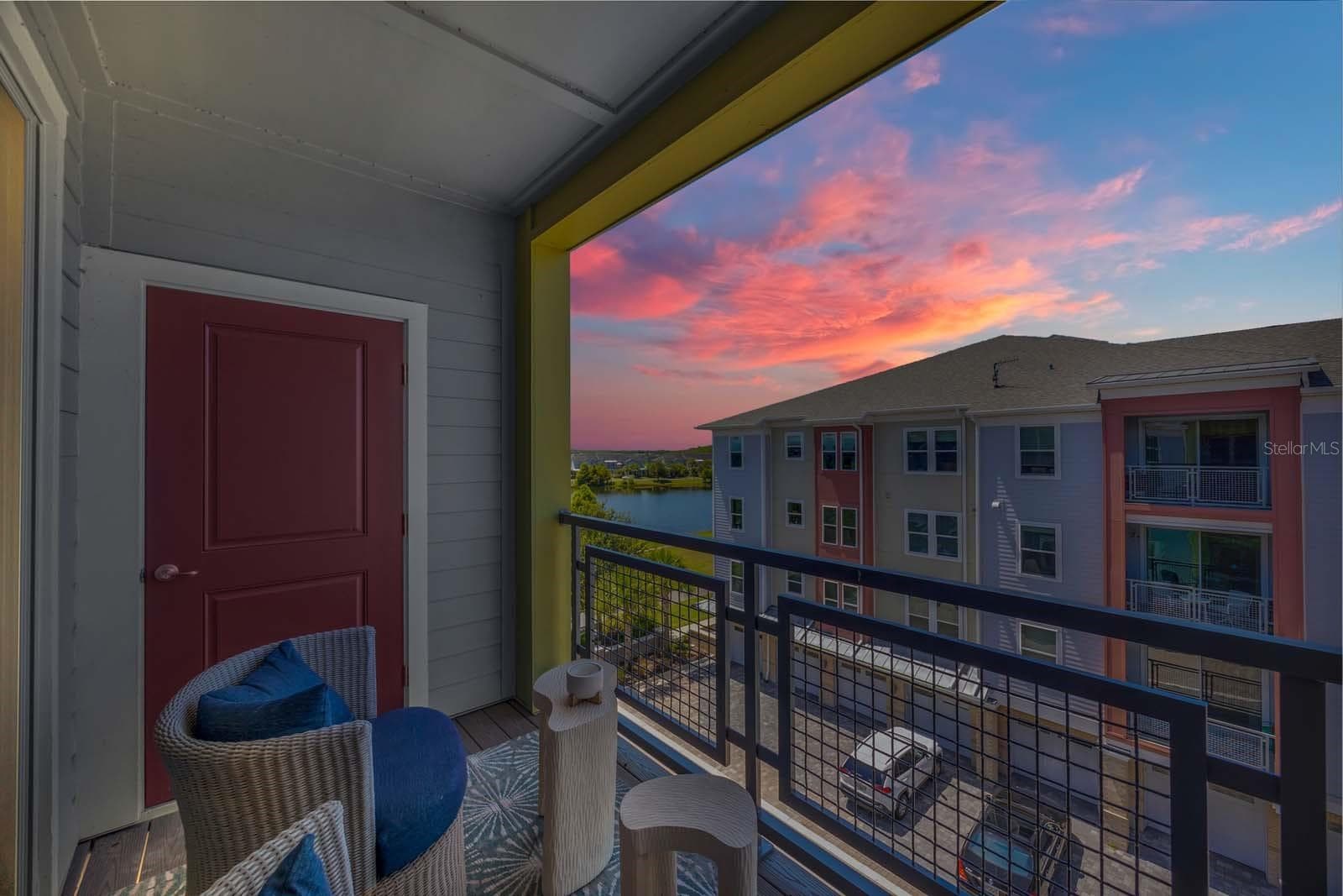 Balcony - 7557 LAUREATE BLVD #6407, ORLANDO