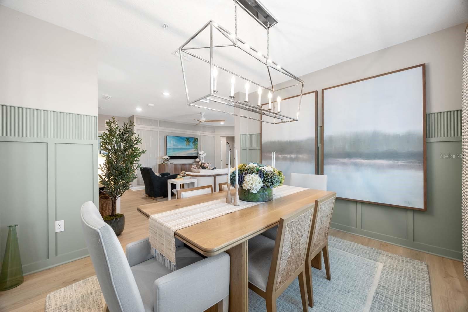 Dining Room to Living - 7557 LAUREATE BLVD #6407, ORLANDO