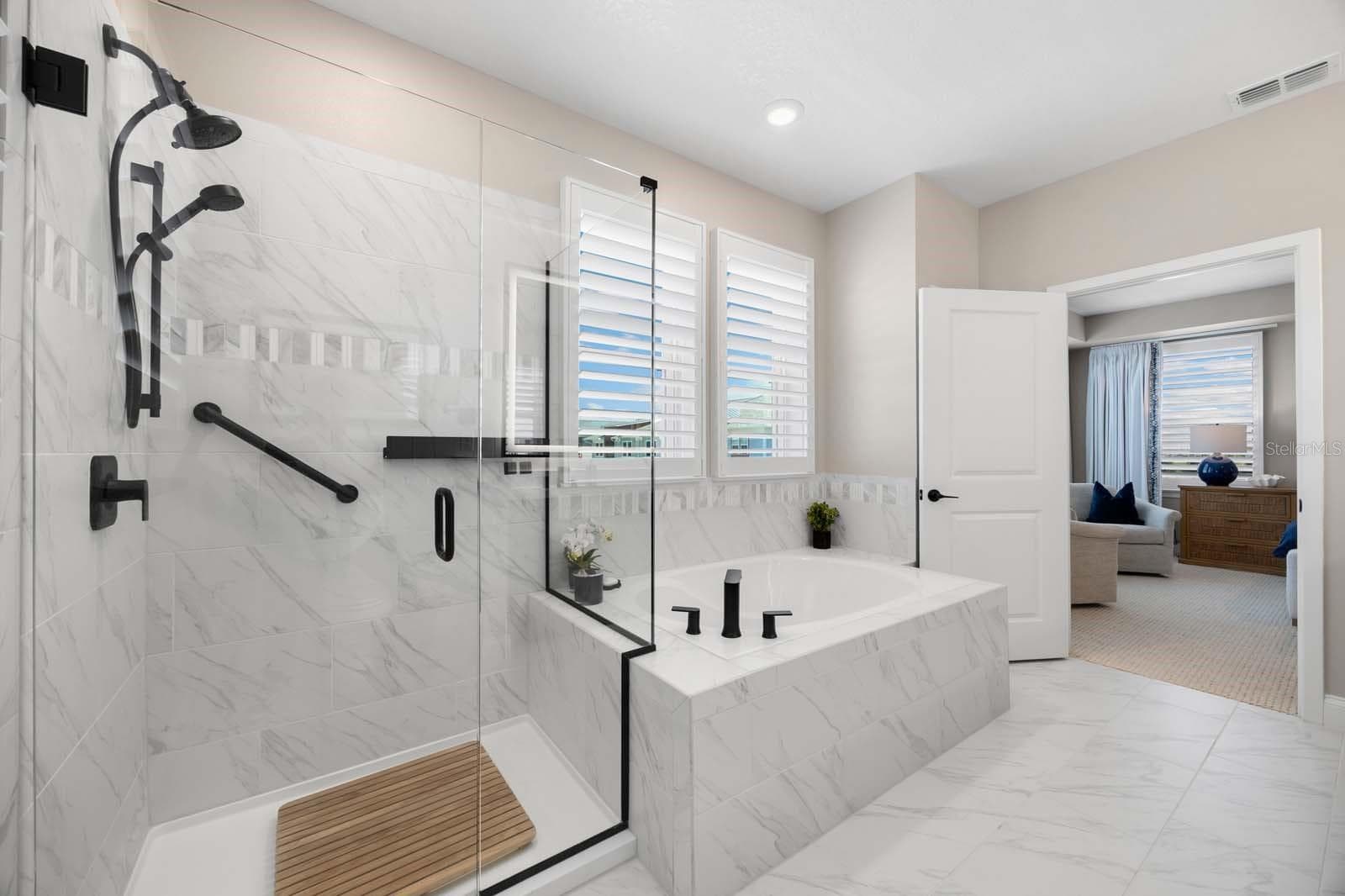 Primary Shower - 7557 LAUREATE BLVD #6407, ORLANDO