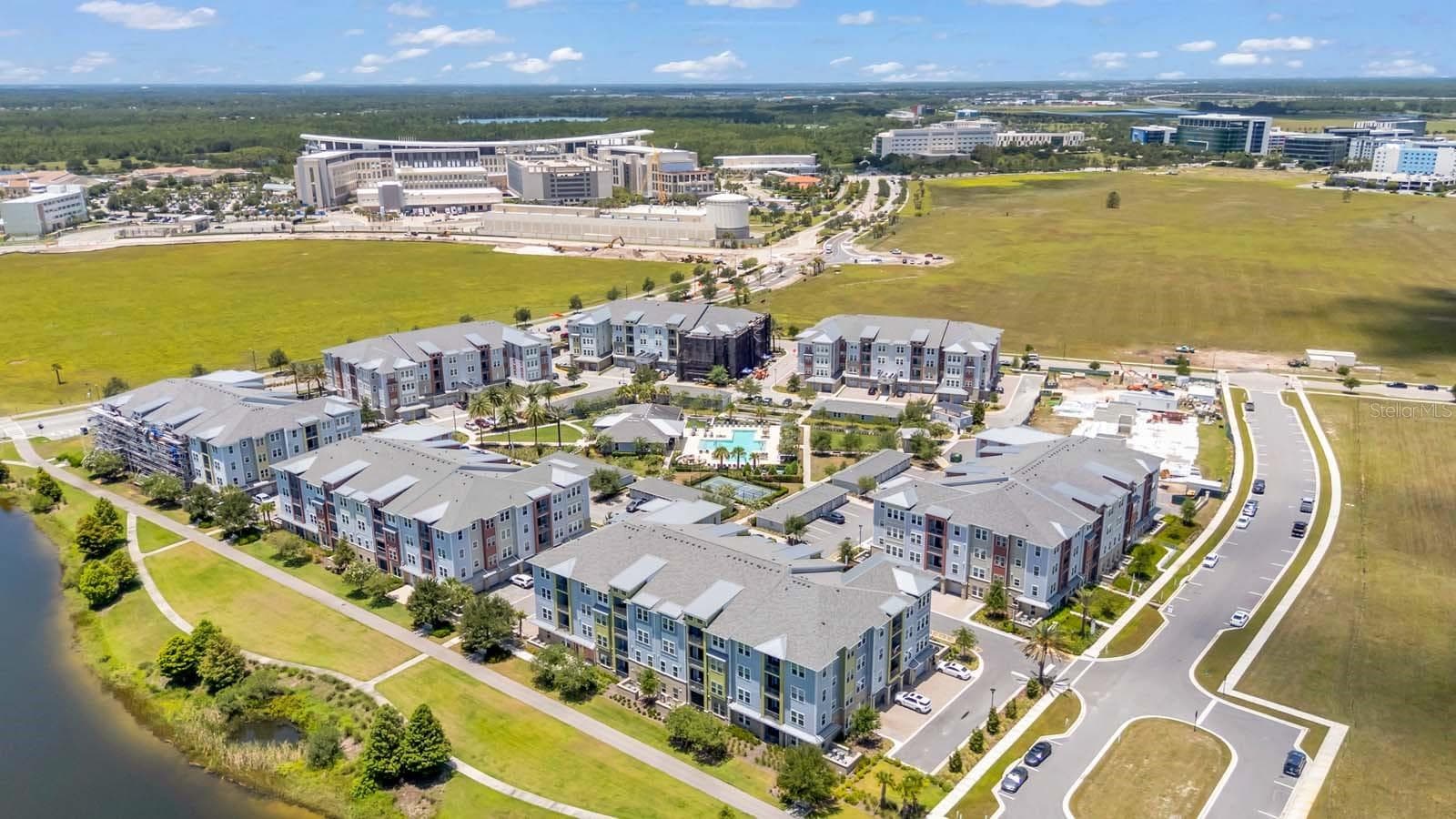 Aerial - 7557 LAUREATE BLVD #6407, ORLANDO