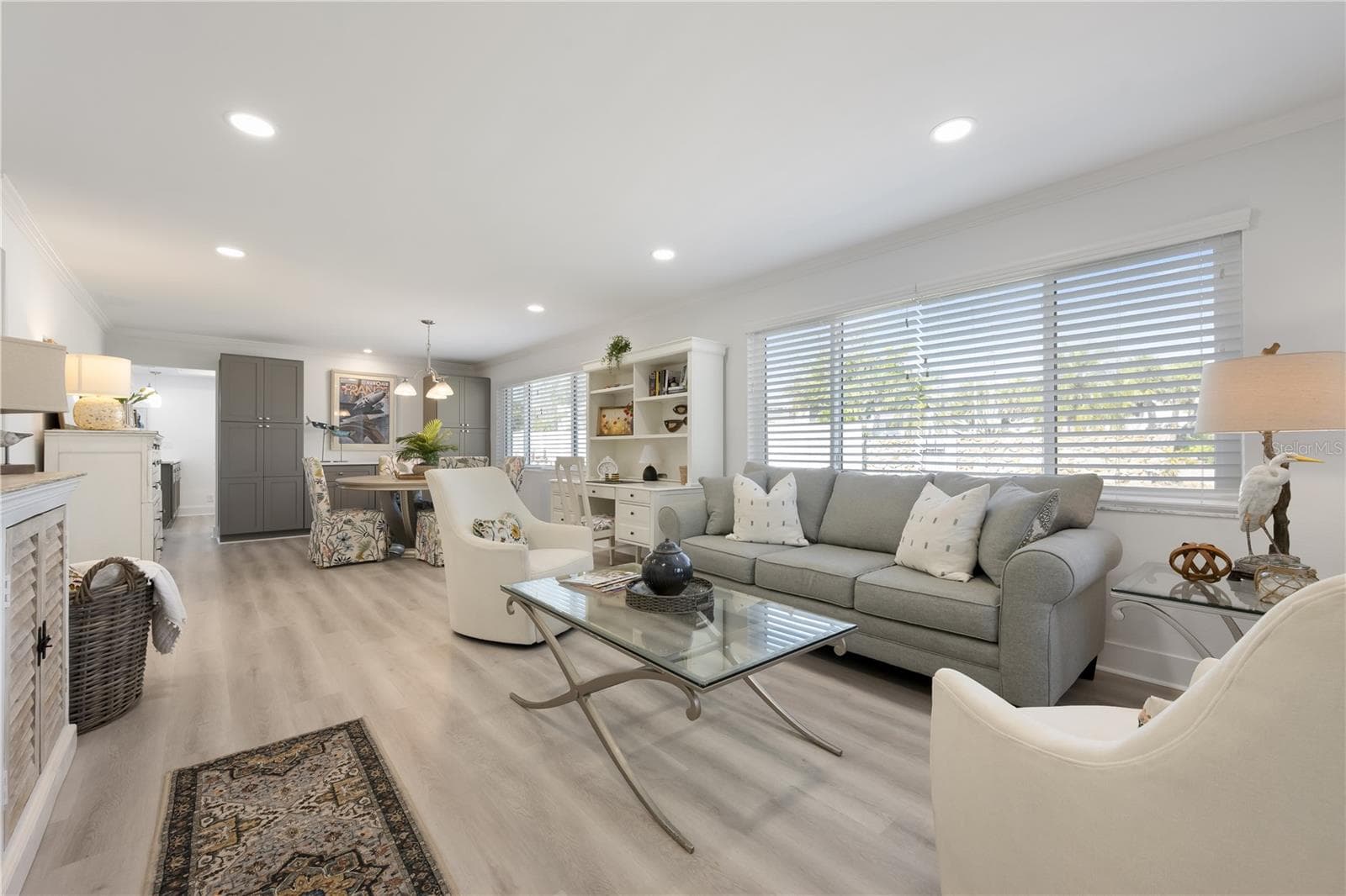 living-dining room - 524 SPANISH DR S #125, LONGBOAT KEY