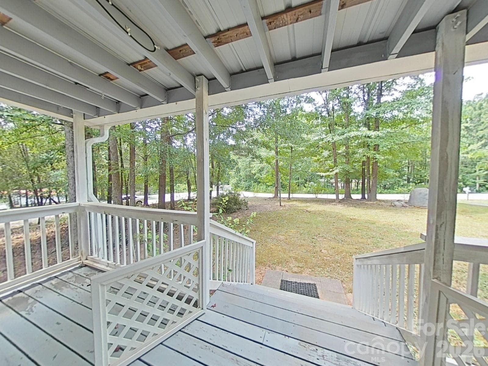 Covered Front Porch - Clover