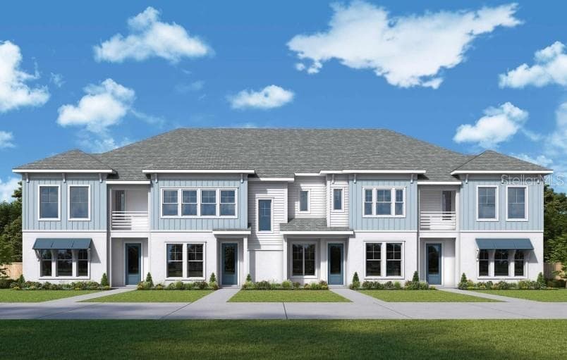 Front Exterior Rendering **Paint Colors May Vary - 7199 TIDELAND LN, SARASOTA