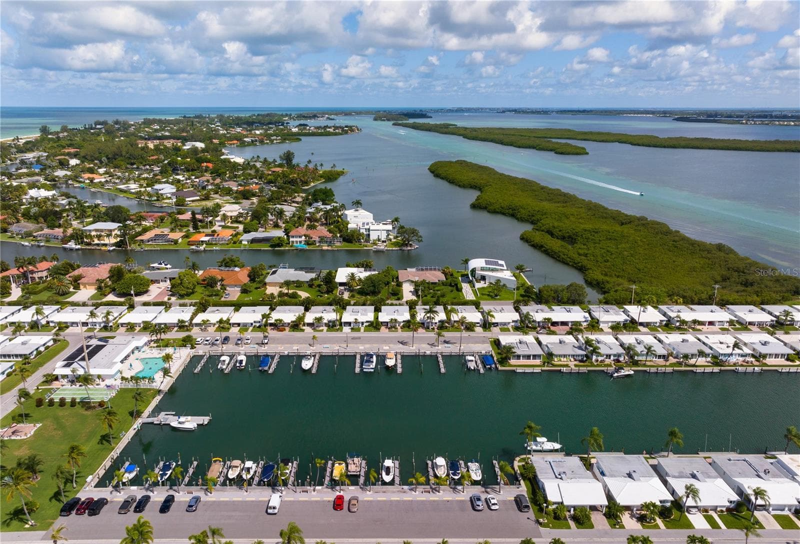 marina north view - 524 SPANISH DR S #125, LONGBOAT KEY