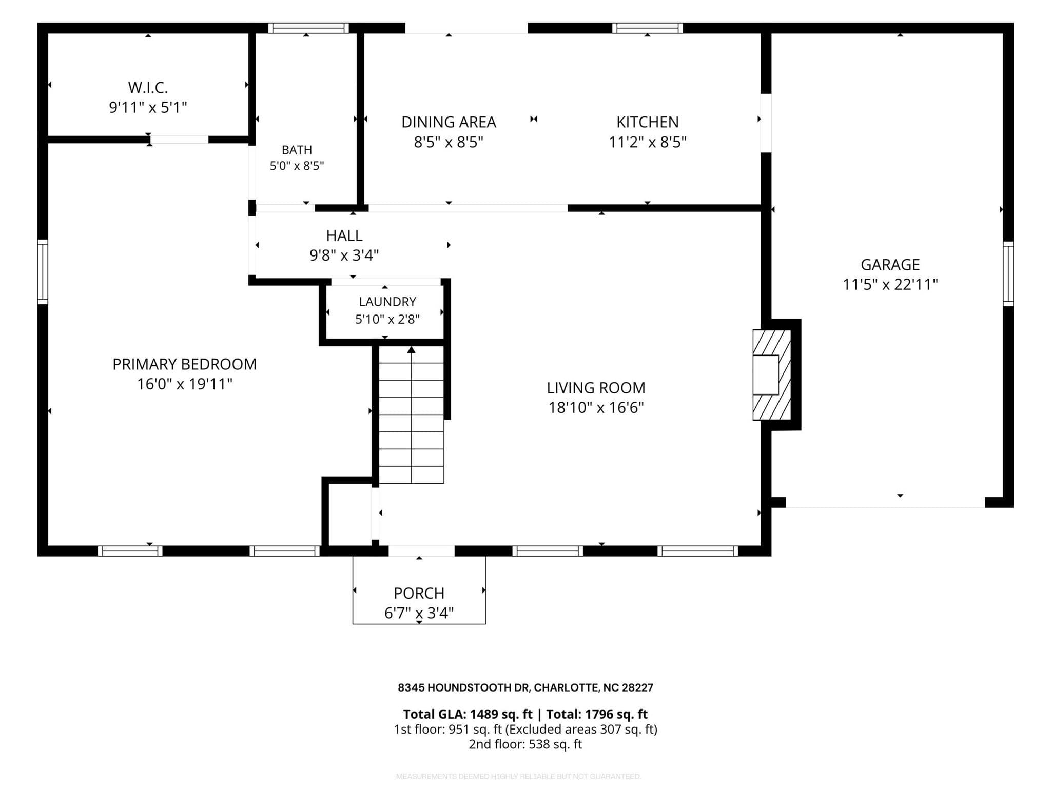 Single Family Residence at 8345 Houndstooth Drive, Charlotte, photo 21 of 24