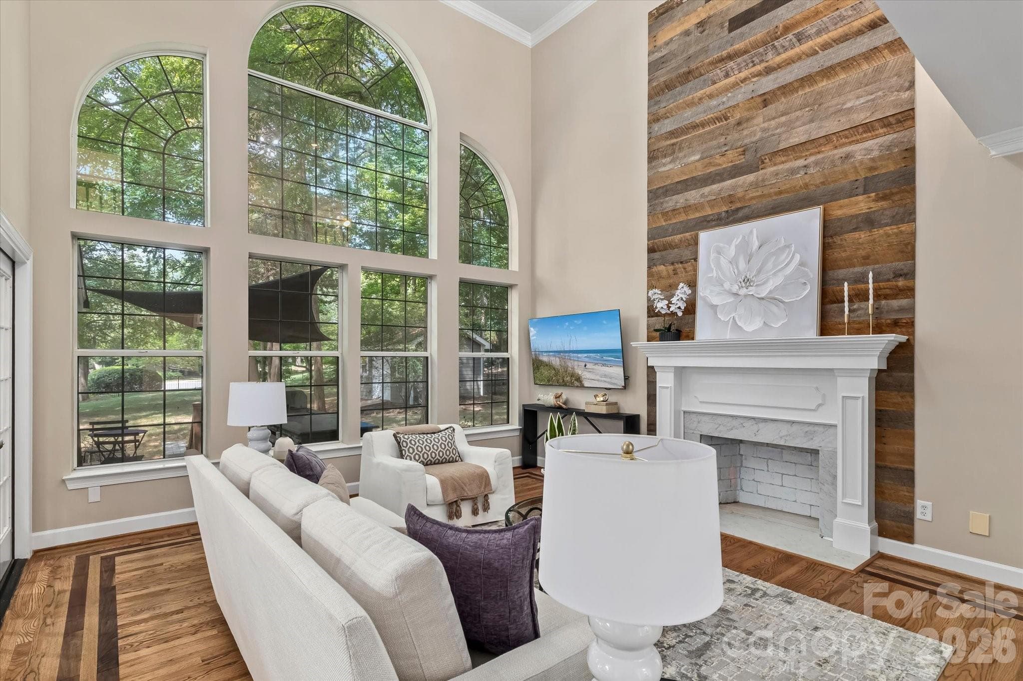 Large Windows in the Family Room - Mooresville