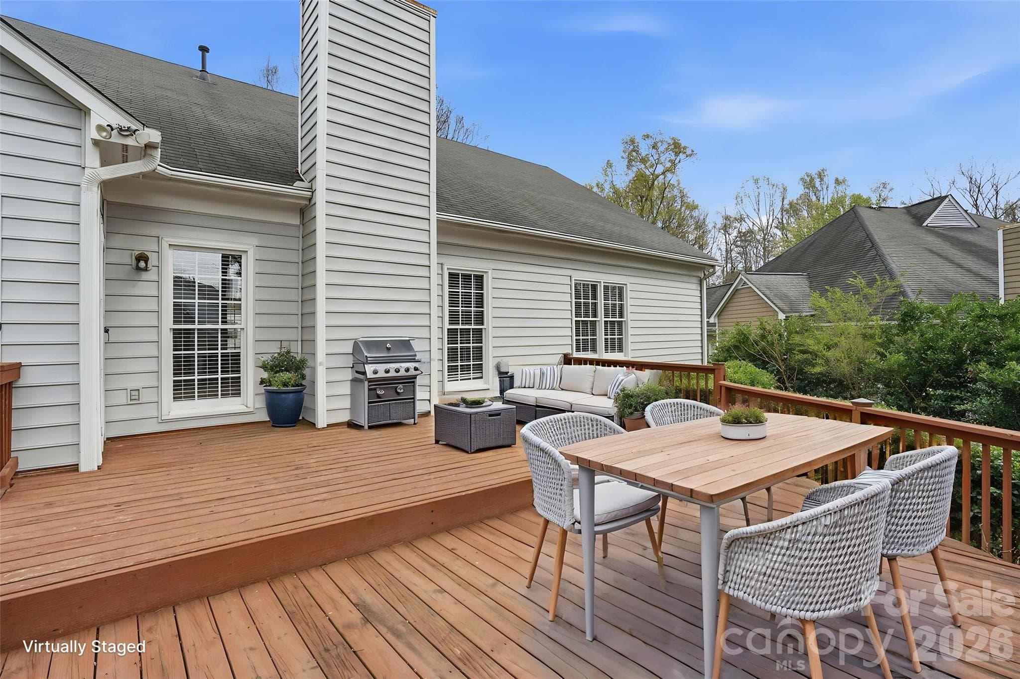 Virtually Staged - 15733 Berryfield Street, Huntersville