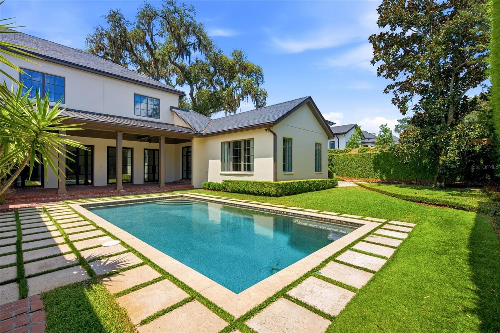 pool & yard - 2228 AZALEA PL, WINTER PARK